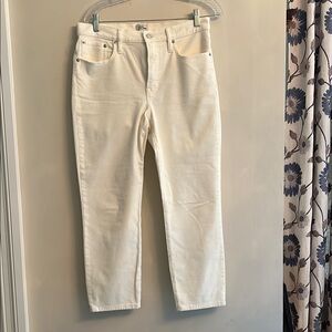 J. Crew Cream Corduroy Pants
